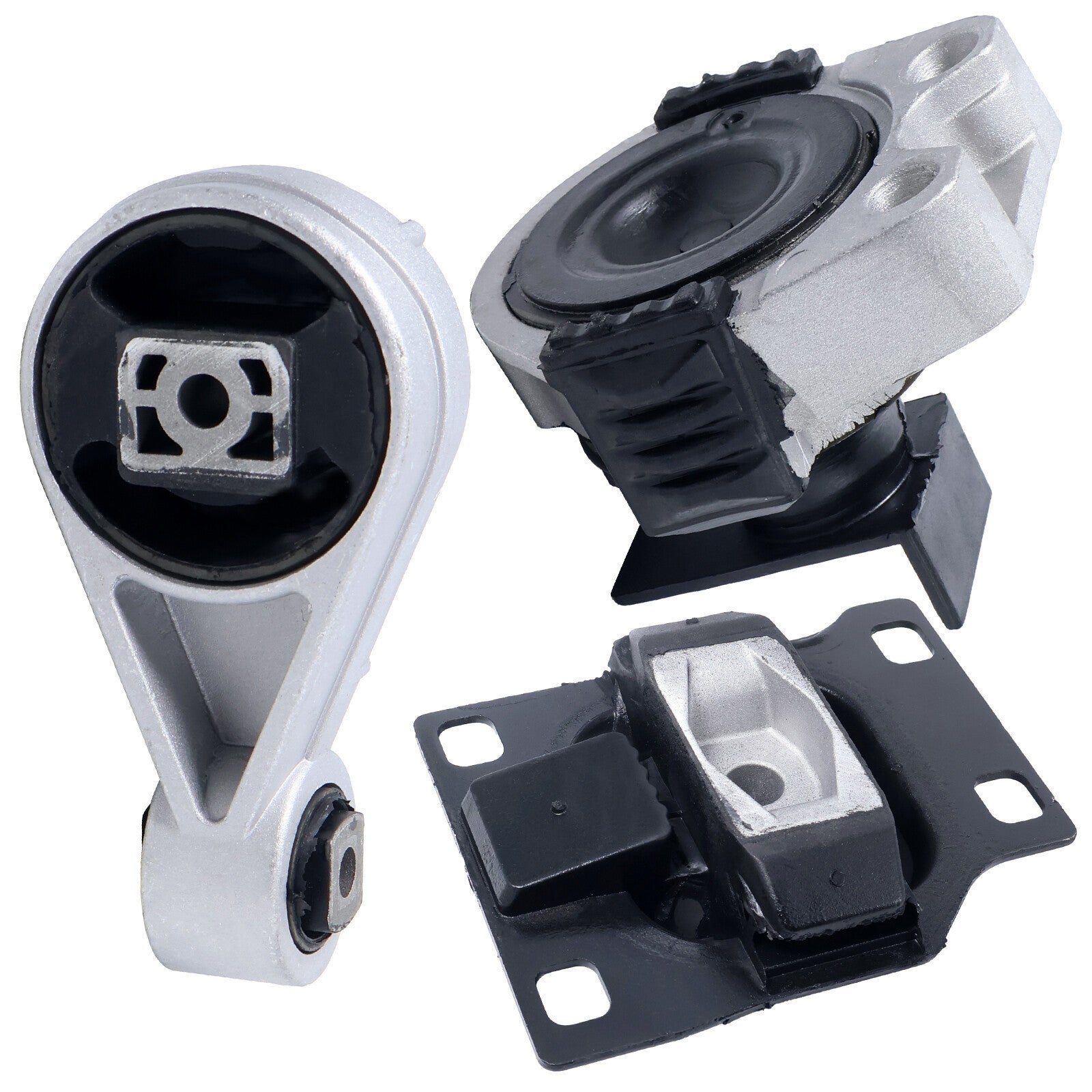 Engine & Transmission Mount Set 3PCS for 2005-2007 Ford Focus 2.0L Auto Trans