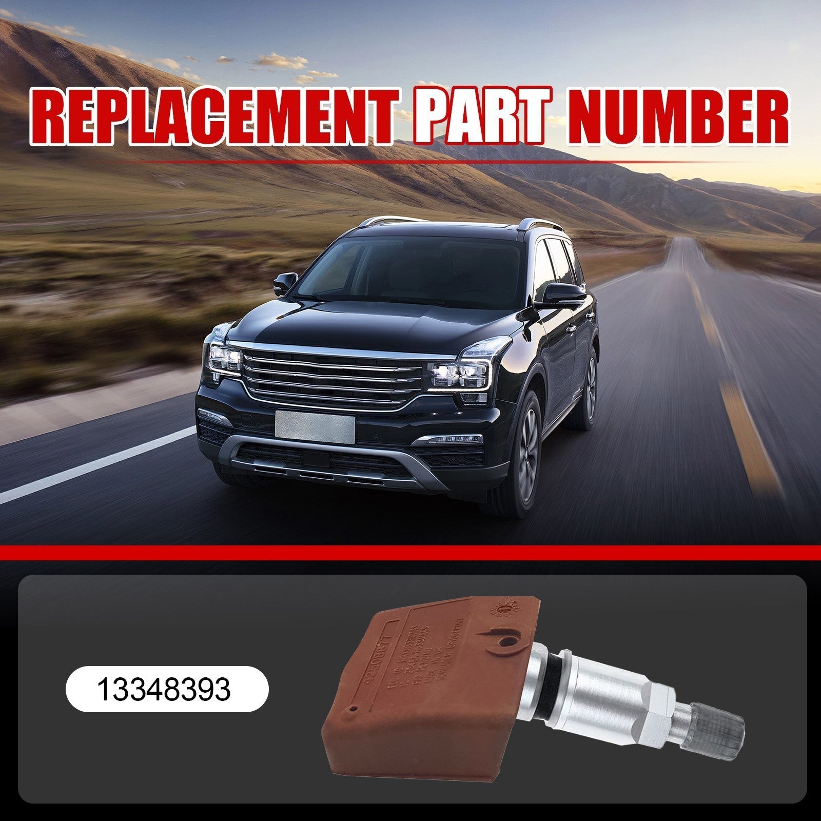 TPMS Tire Pressure Sensor Fit for Opel Saab Chevrolet Lotus 13348393
