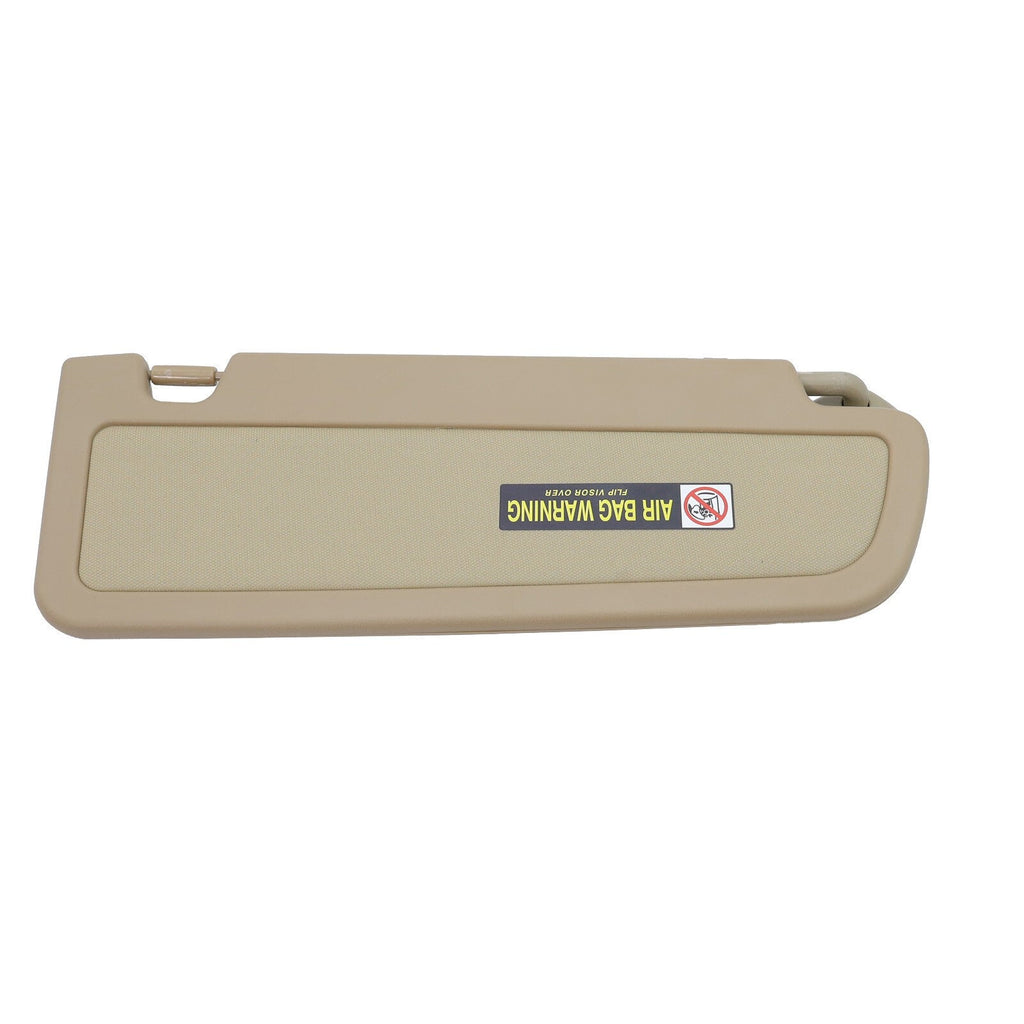 Honda Civic 2006-2011 Left Driver Side Beige Sun Visor with Hanger