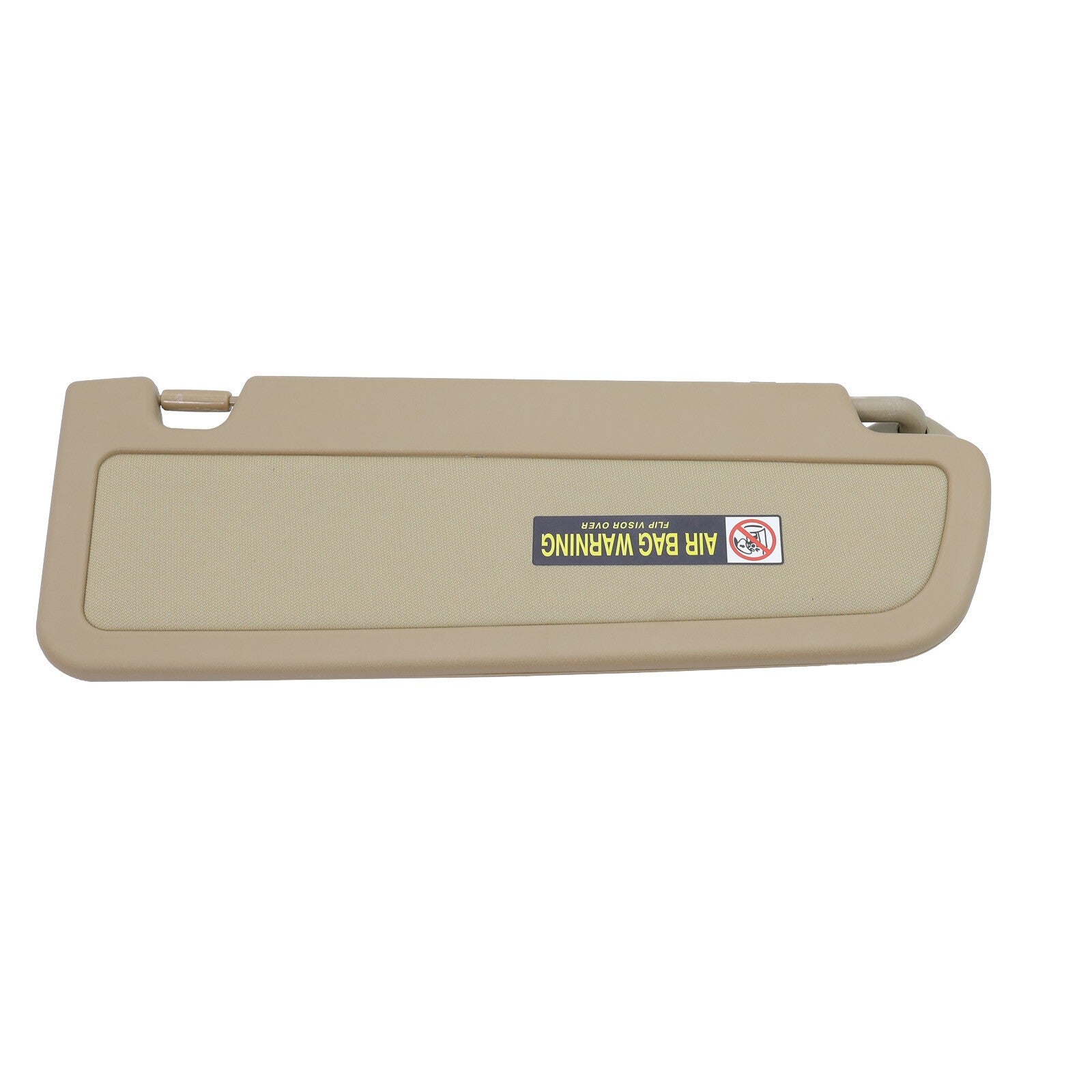 Honda Civic 2006-2011 Left Driver Side Beige Sun Visor with Hanger
