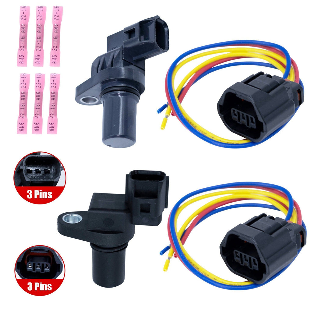 2x Transmission Speed Sensor with Wire Plug for Mitsubishi Eclipse Outlander