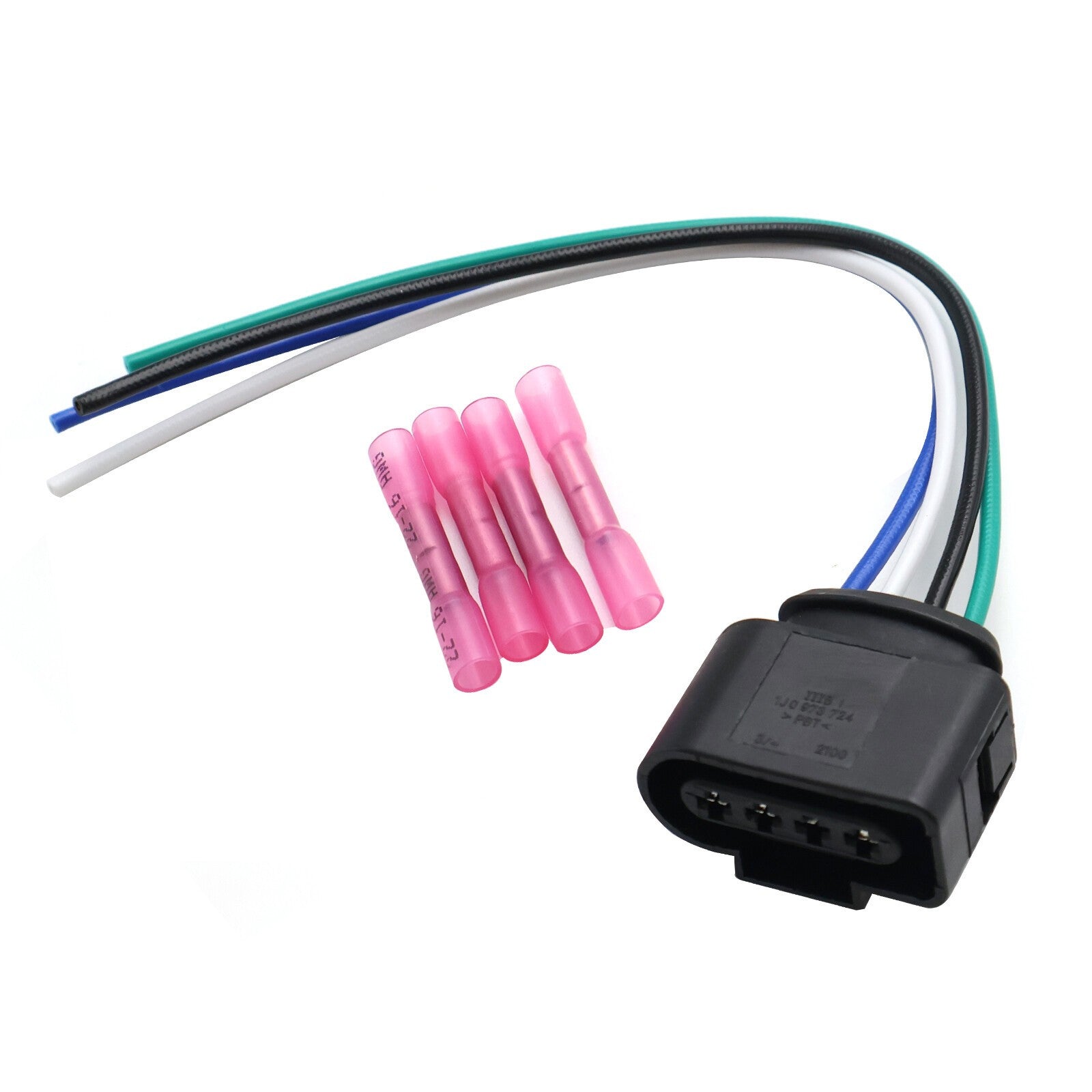 New Ignition Coil Connector Harness w/ Terminals 1J0973724 for Audi VW