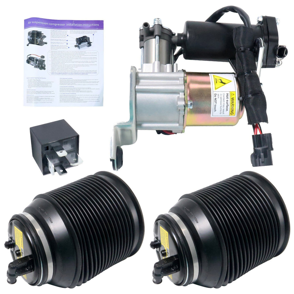Toyota 4Runner Rear Air Suspension Spring Bags & Compressor 4808035011 3X