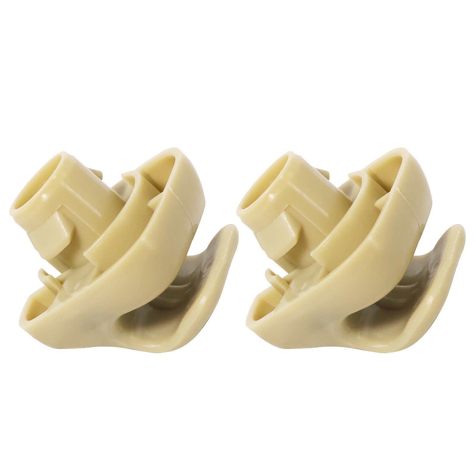 2X Beige Sun Visor Clips for Honda CR-V Civic 88217S01A01ZA Car Sunvisor