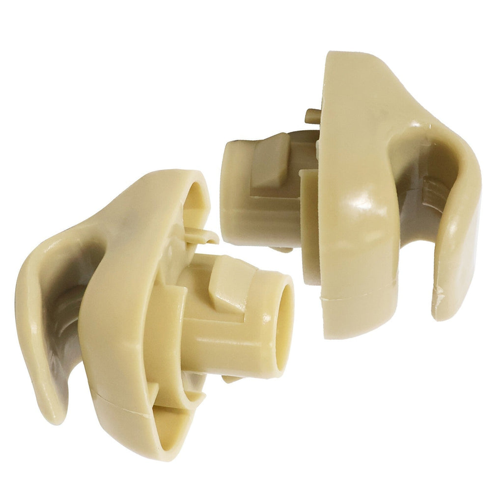2X Beige Sun Visor Clips for Honda CR-V Civic 88217S01A01ZA Car Sunvisor