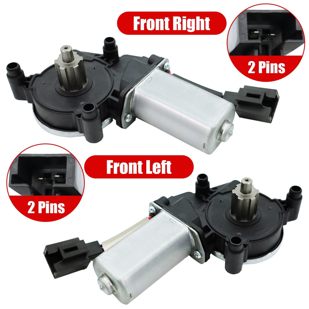 2PCS Power Window Lift Motor Left & Right for 05-09 Equinox Torrent XL-7