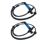 Set of 2 Rear ABS Wheel Speed Sensors 34526761651 for BMW 7 Series 745i 750i