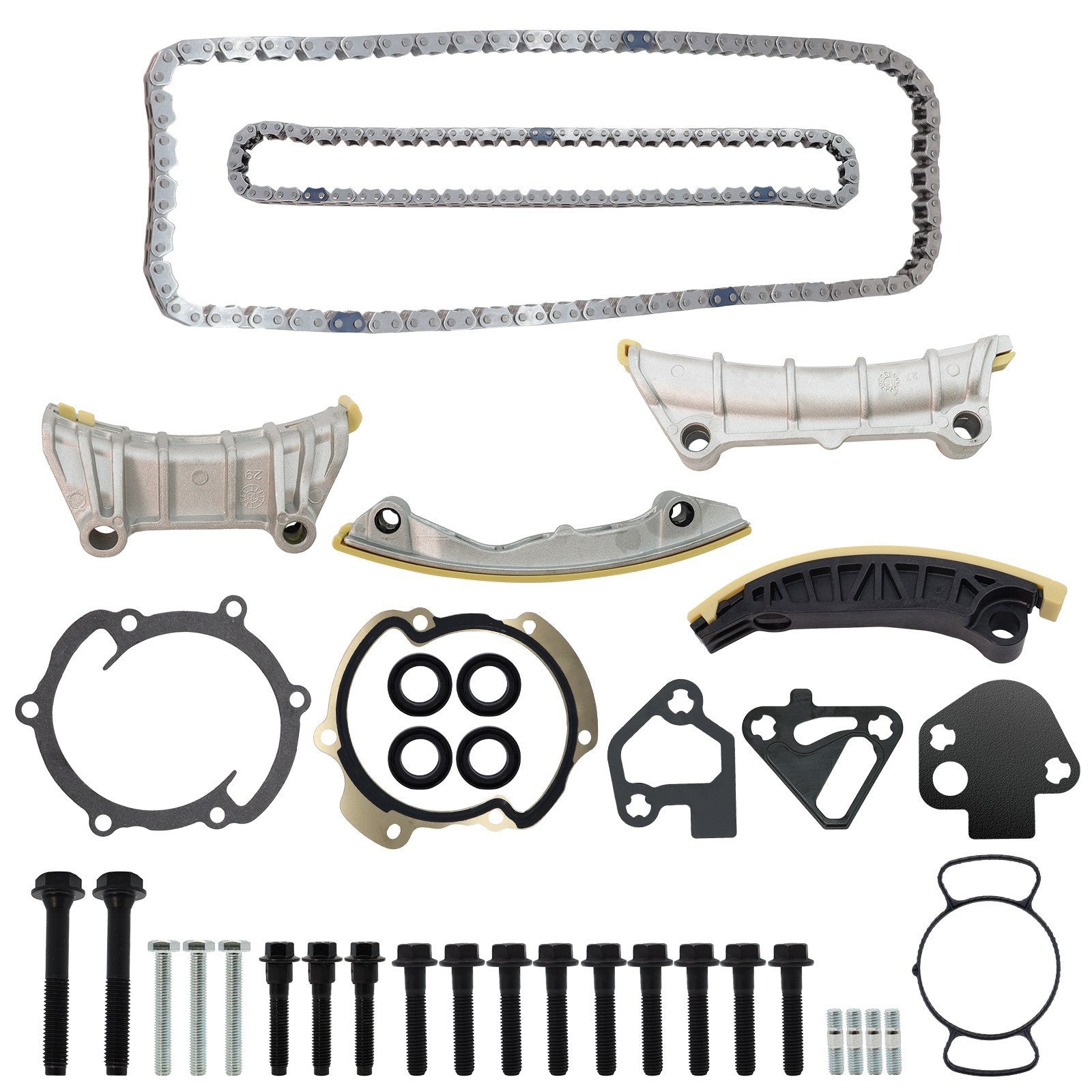 Timing Chain Kit VVT Oil & Water Pump for Chevy GMC Buick 3.6L 9-0753S