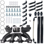 GM LS1 LS2 LS6 EFI Aluminum Intake Manifold Kit w/ Fuel Rails Single-Plane