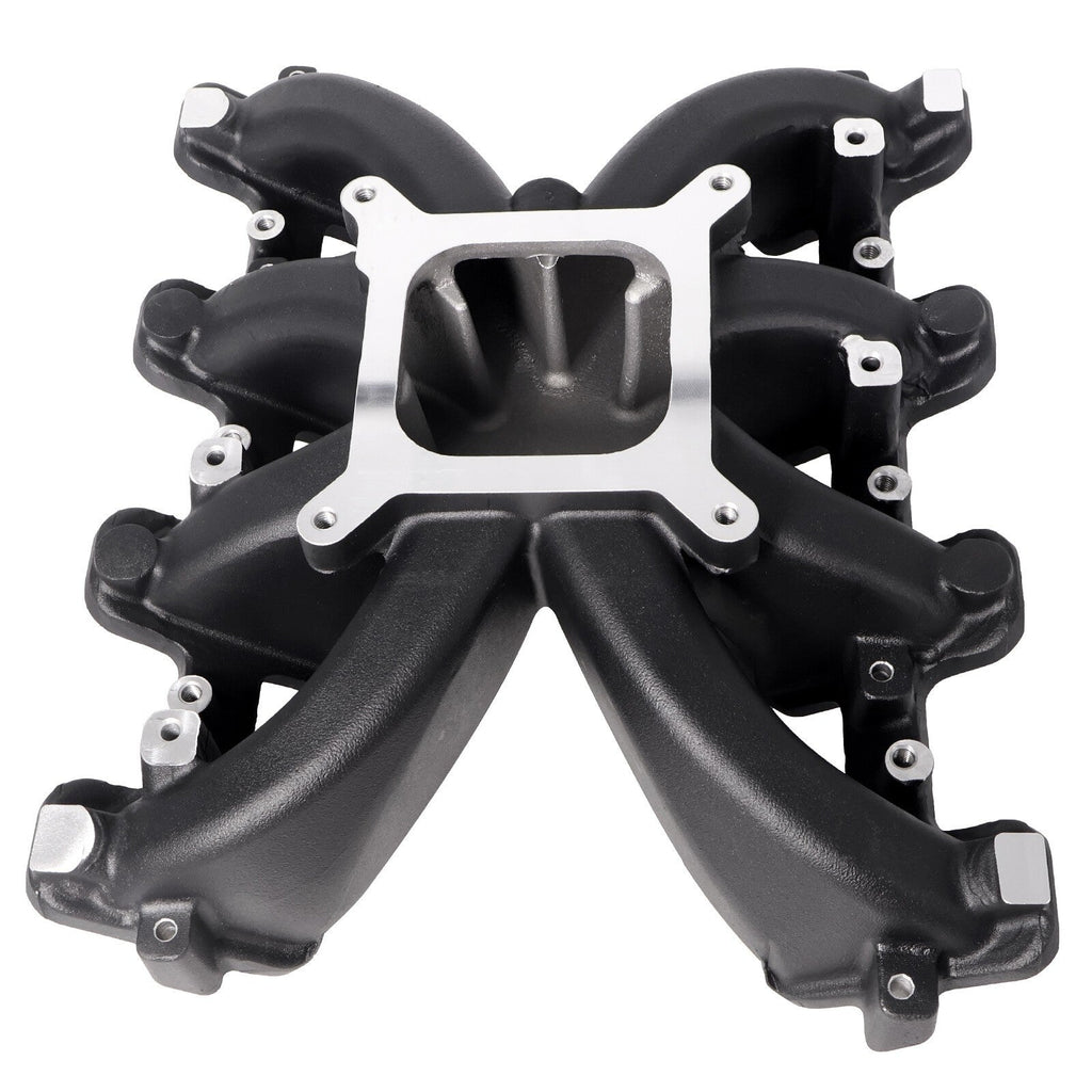 GM LS1 LS2 LS6 EFI Aluminum Intake Manifold Kit w/ Fuel Rails Single-Plane