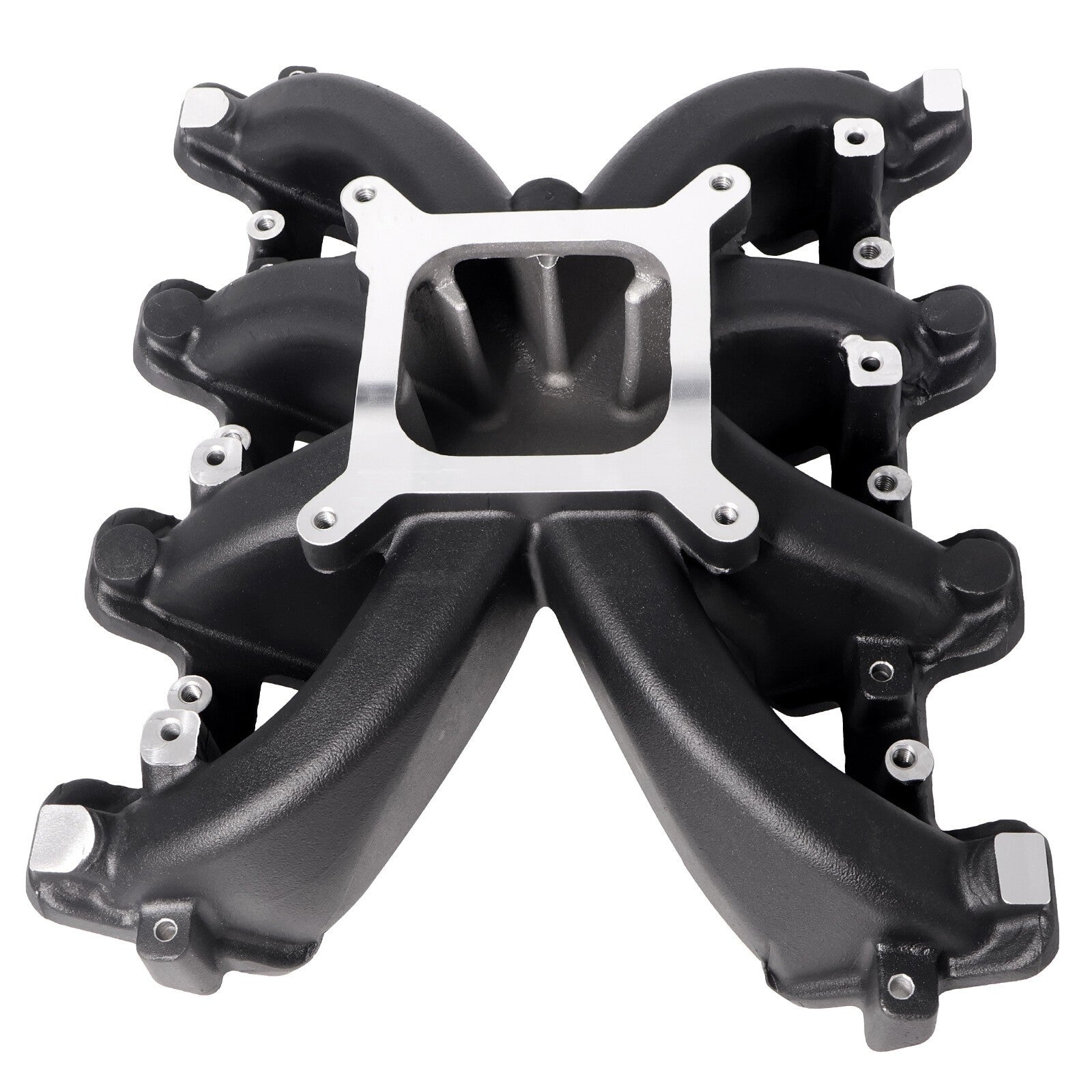 GM LS1 LS2 LS6 EFI Aluminum Intake Manifold Kit w/ Fuel Rails Single-Plane