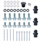 GM LS1 LS2 LS6 EFI Aluminum Intake Manifold Kit w/ Fuel Rails Single-Plane