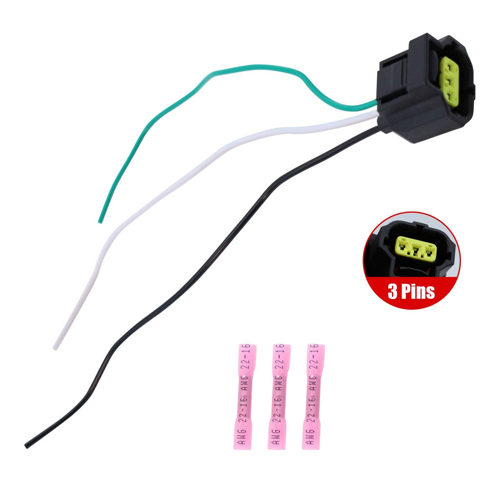 Ford 6G Alternator 3-Wire Connector Plug Harness Pigtail WPT118