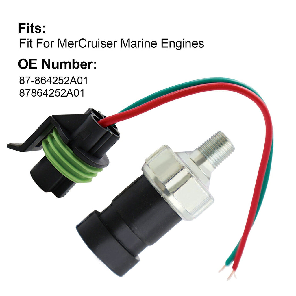Low Oil Pressure Fuel Pump Shutoff Sensor Switch 87-864252A01 MerCruiser