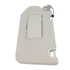 New Left Driver Sun Visor w/ Mirror & Clip Beige for 13-18 Nissan Pathfinder