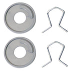 Hyundai Interior Window Crank Handle Gray 82630-22001-LG 2Pcs Set
