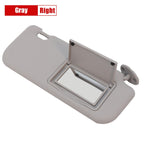 Gray Right Sun Visor with Mirror for Toyota Corolla 2014-2017 Sunshade