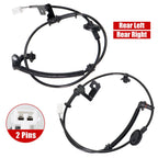 2 Pcs Rear ABS Wheel Speed Sensor Left & Right for Hyundai Accent 95681-1R100