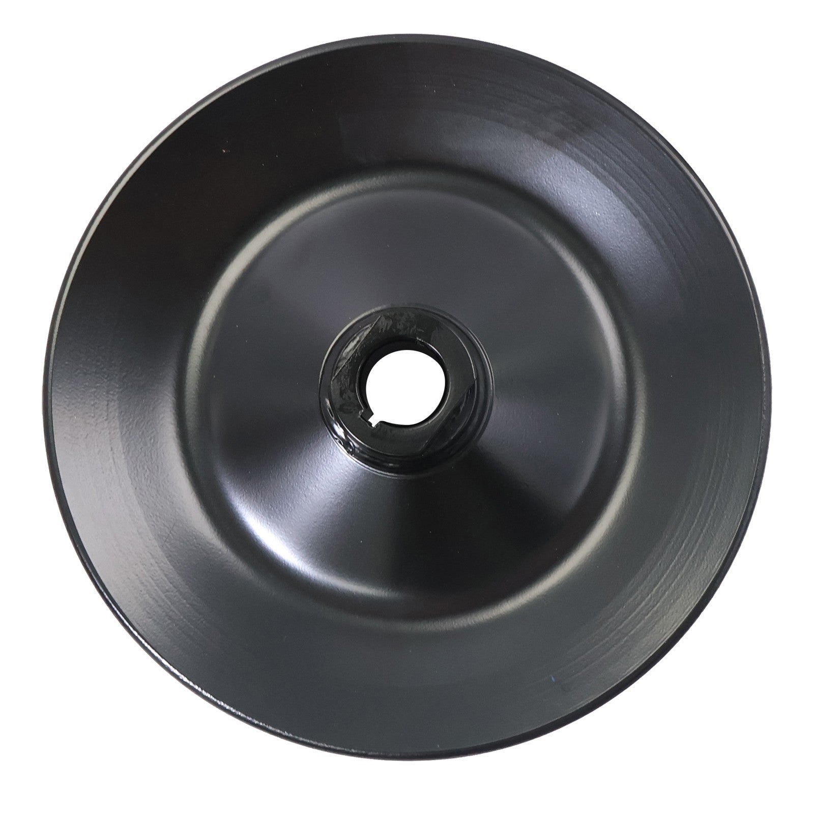 Black Power Steering Pump Pulley Keyway 1 Groove SBC BBC GM Chevy 350 454