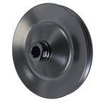Black Power Steering Pump Pulley Keyway 1 Groove SBC BBC GM Chevy 350 454
