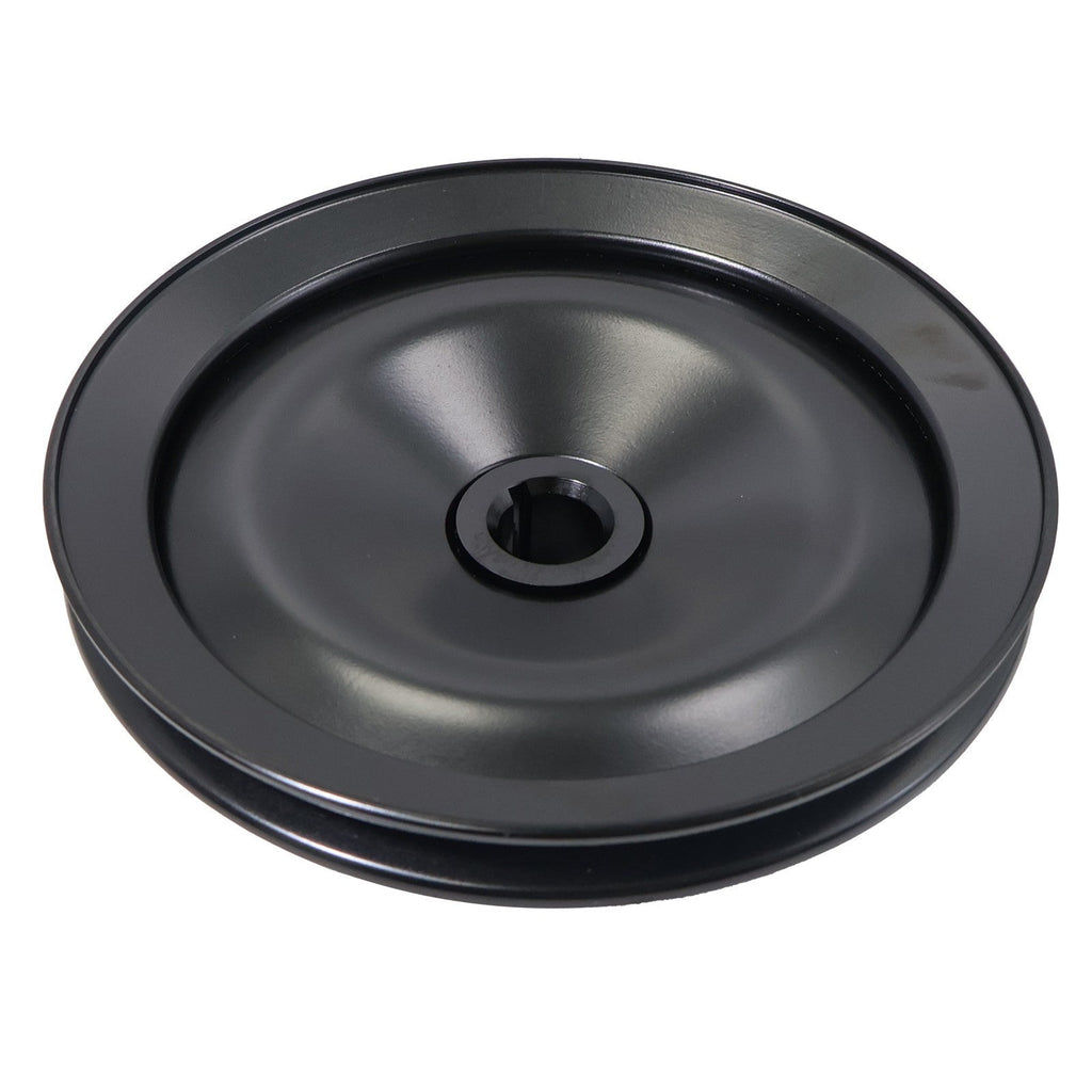 Black Power Steering Pump Pulley Keyway 1 Groove SBC BBC GM Chevy 350 454