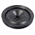 Black Power Steering Pump Pulley Keyway 1 Groove SBC BBC GM Chevy 350 454