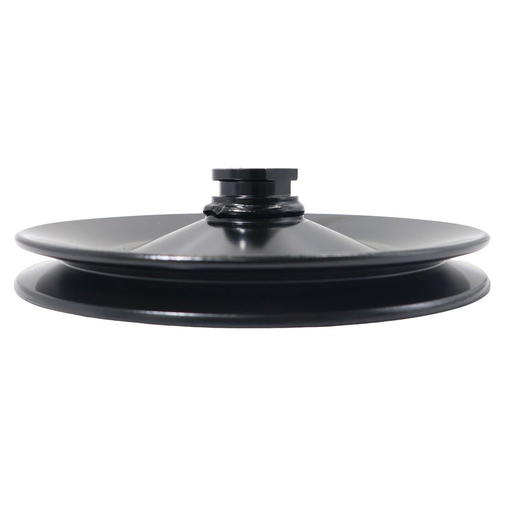 Black Power Steering Pump Pulley Keyway 1 Groove SBC BBC GM Chevy 350 454
