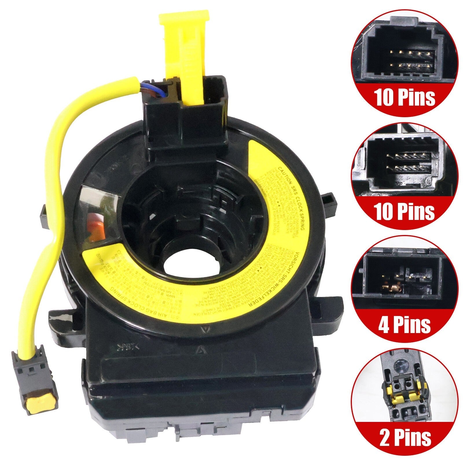 Spiral Cable Clock Spring Hyundai Tucson 2011-2015 93490-2M300 Single Wire