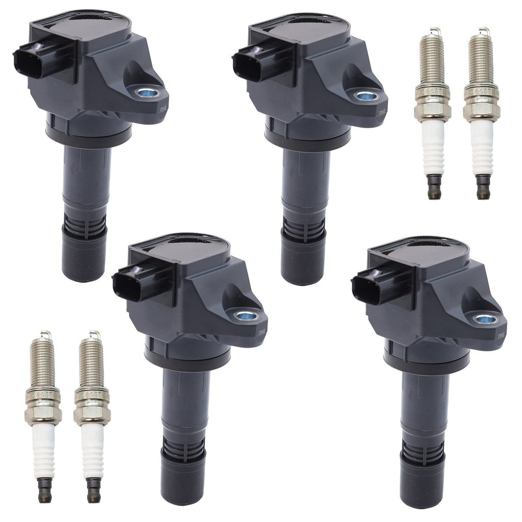 UF672 Ignition Coil & Spark Plug Set for Acura ILX 2.0L Honda Civic HR-V 1.8L