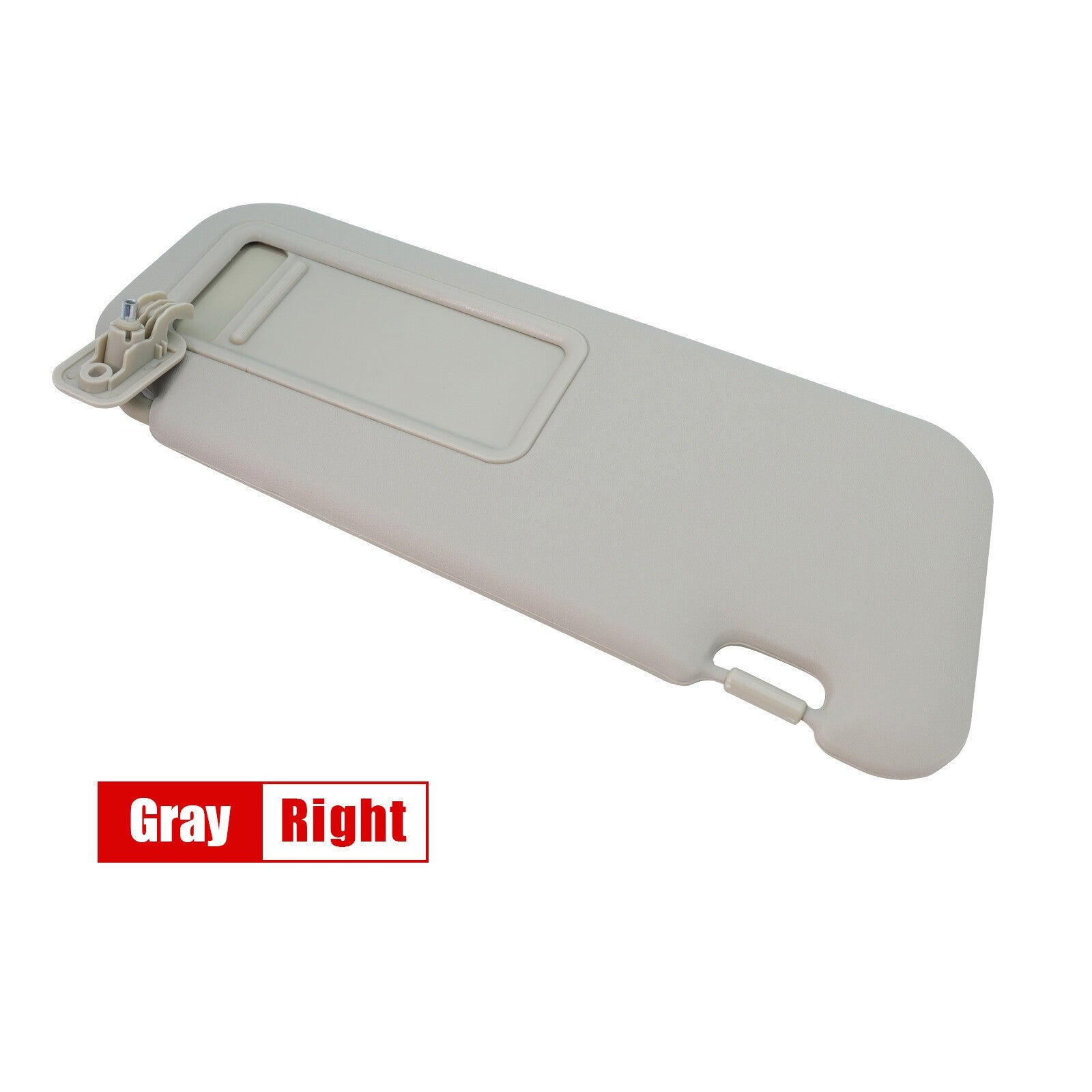 New RH Passenger Sun Visor Gray BBM269270C75 for Mazda 3 2010-2013 2.0L 2.3L