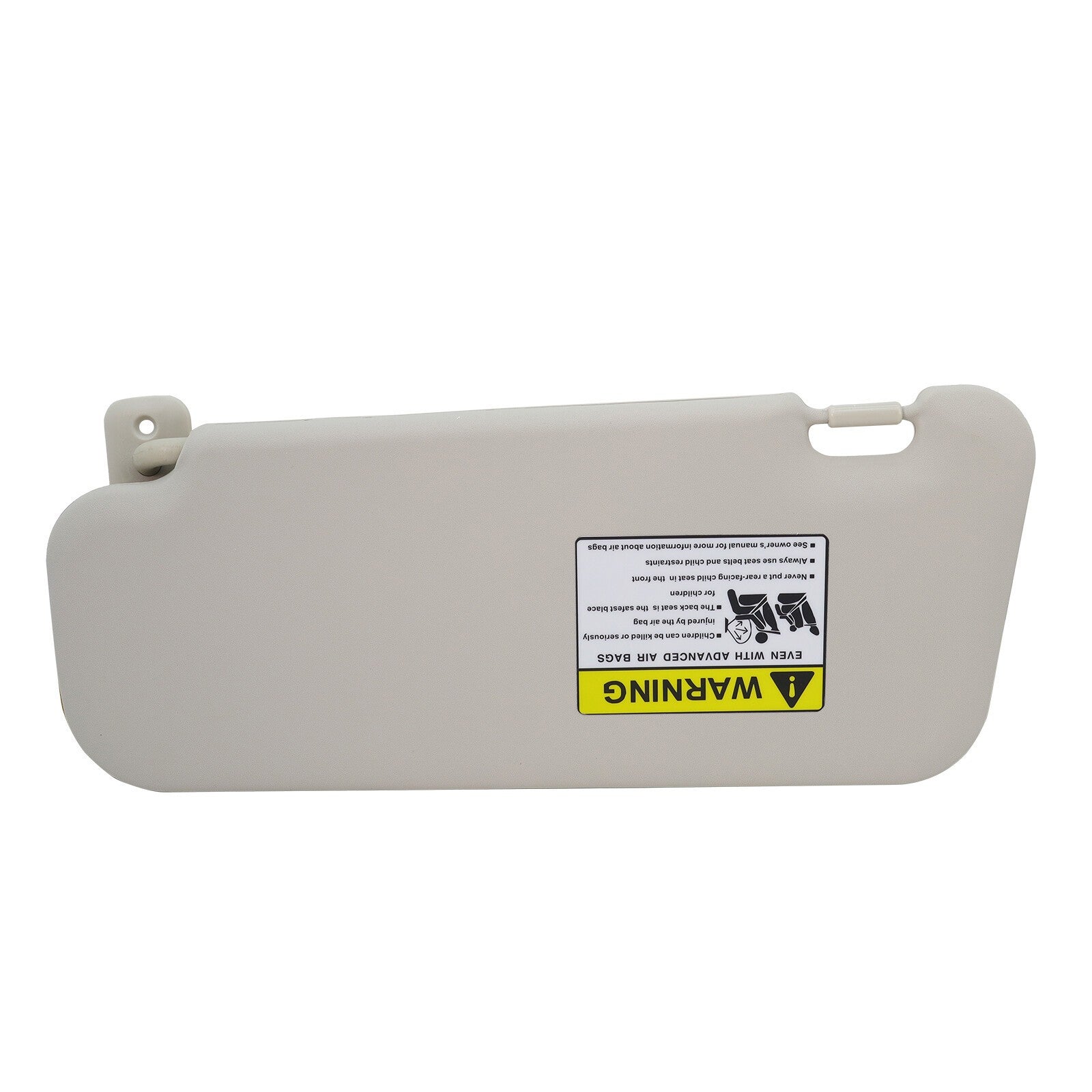 New RH Passenger Sun Visor Gray BBM269270C75 for Mazda 3 2010-2013 2.0L 2.3L