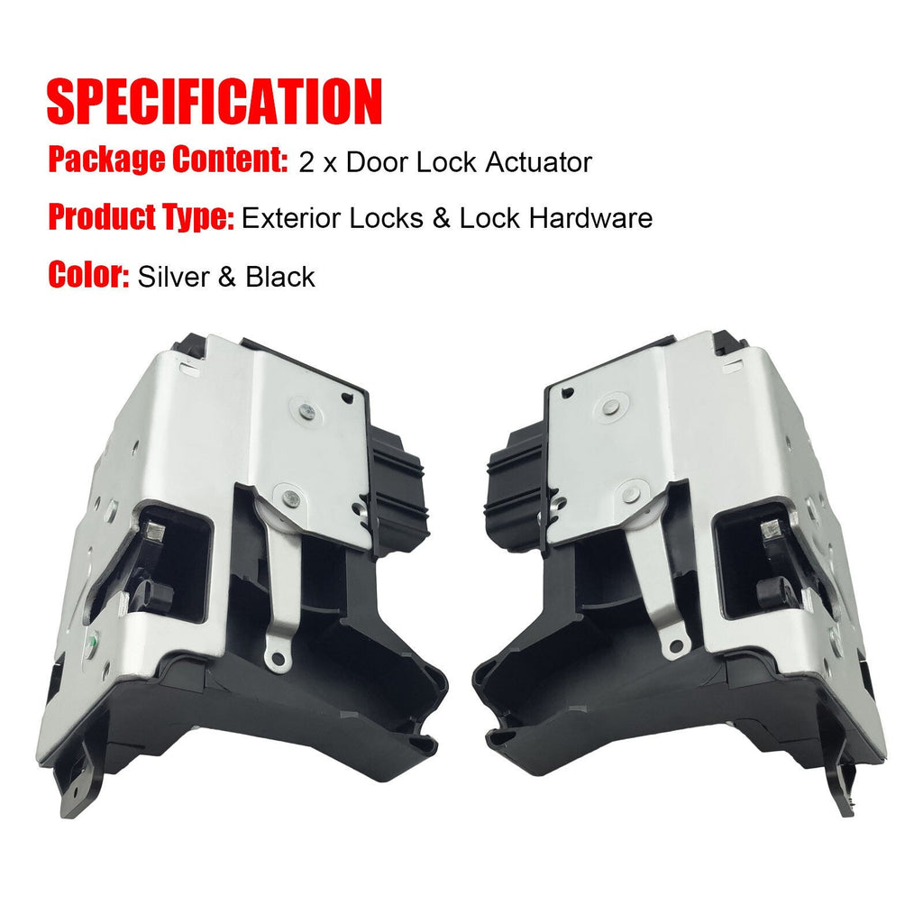 2x Front Door Lock Actuator for Ford Escape Mercury Mariner 2005-2007