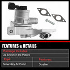 Saturn Pontiac G5 06-08 2.2L Secondary Air Injection Check Valve L4 214-2146