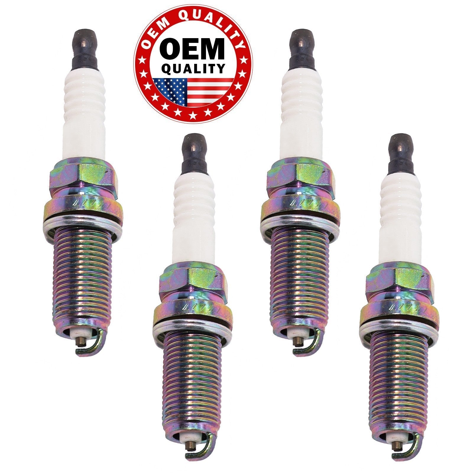 Set of 4 LFR5A11 Spark Plugs for Hyundai Infiniti Toyota 4Runner 2.5L 2.7L