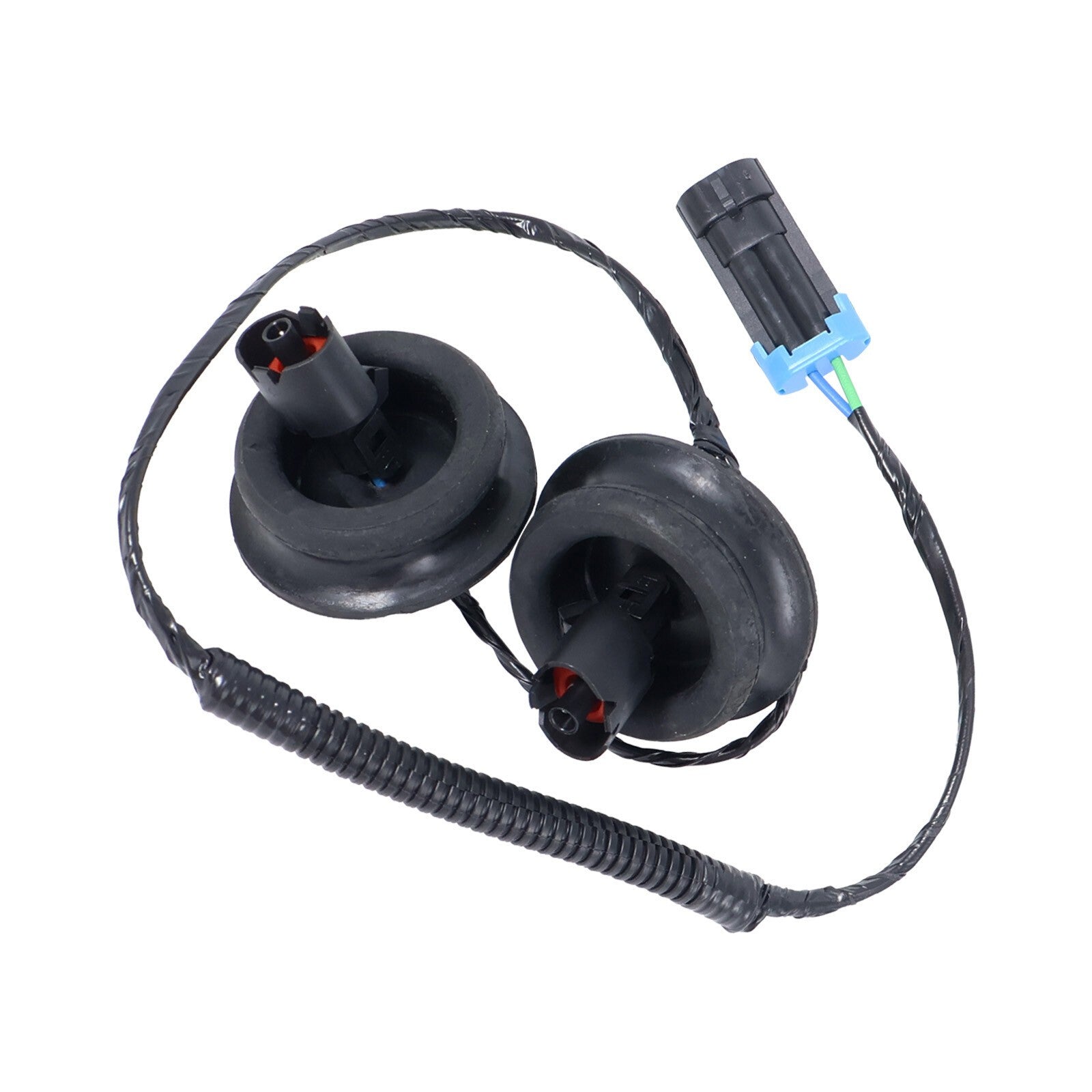 2 Knock Sensor Pair with Harness Kit for Buick Cadillac Chevy GMC Sierra 2500