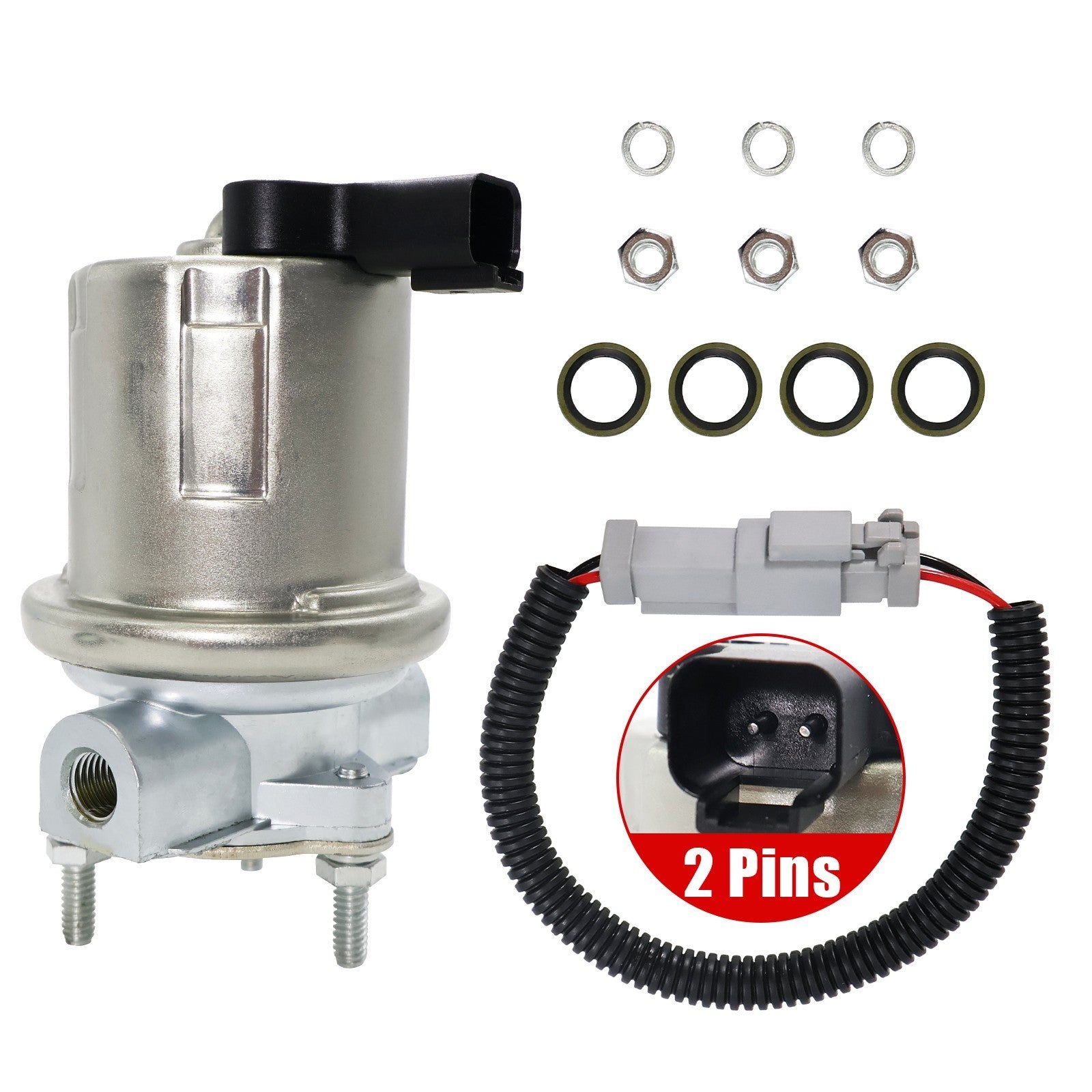 24V Fuel Transfer Pump Kit 4943049 for Cummins QSB5.9 QSB4.5 ISB6.7 Engine New