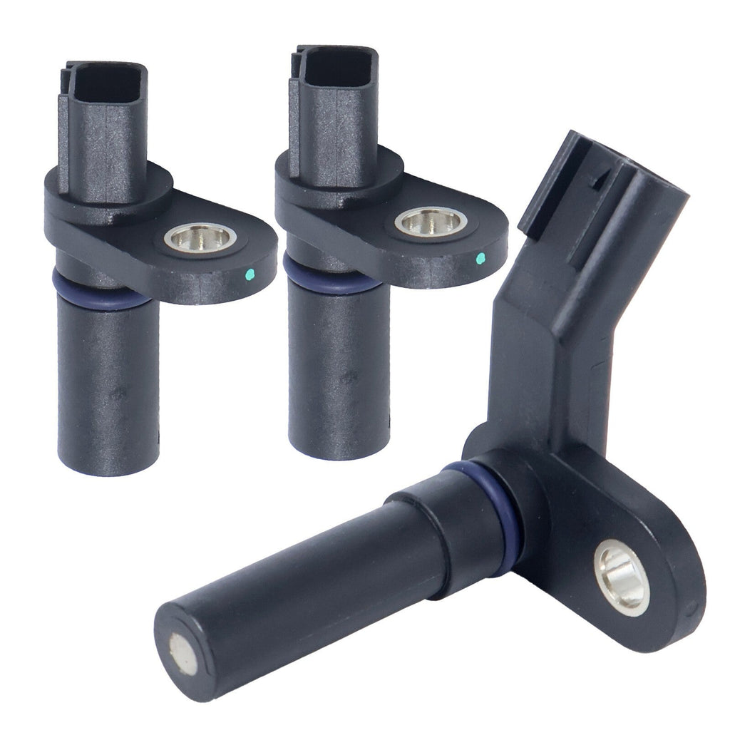 2x Camshaft & 1x Crankshaft Position Sensor Ford Lincoln 1991-2019 F1AZ6C315A
