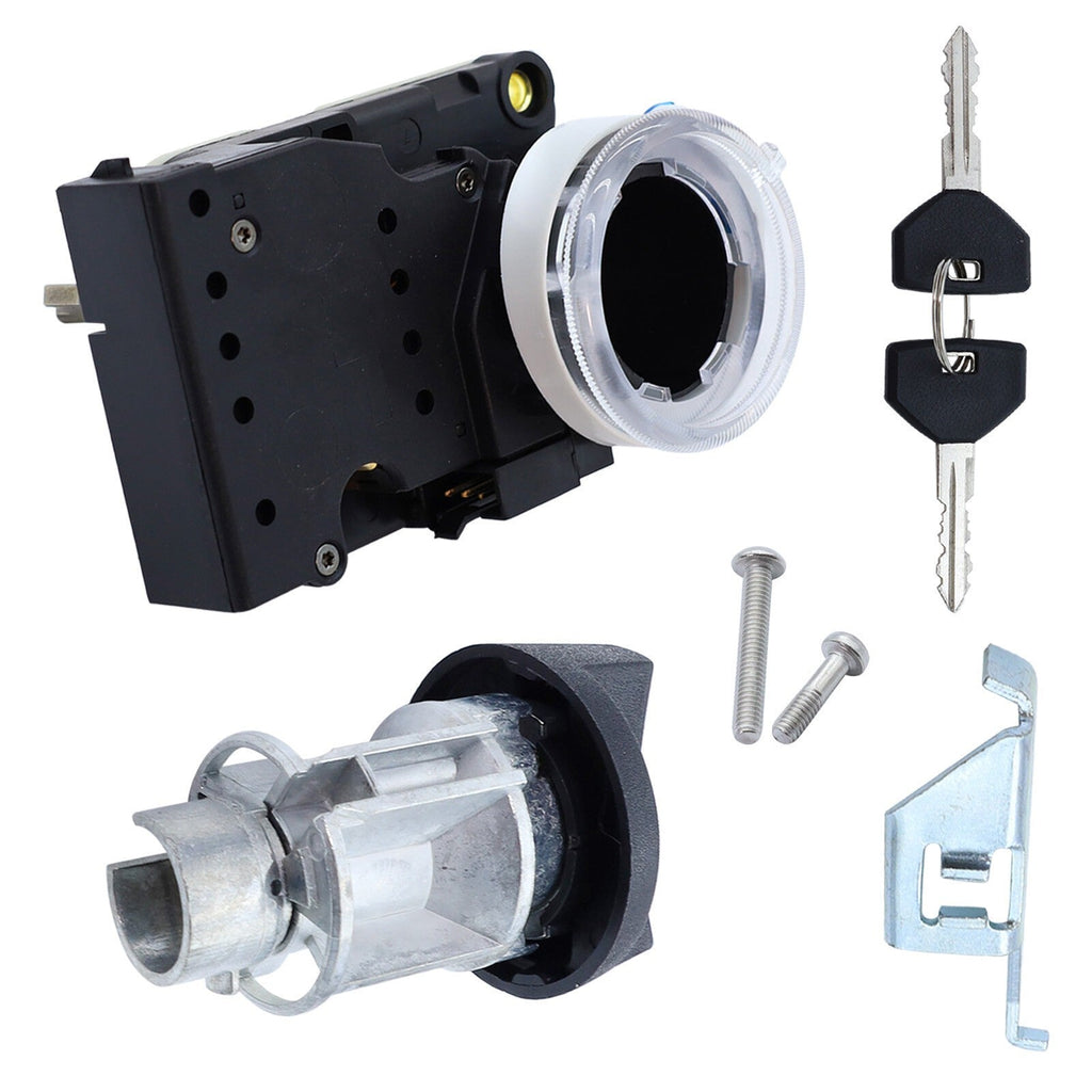 New Ignition Switch & Lock Cylinder with Key for 1993-1996 Dodge Vehicles