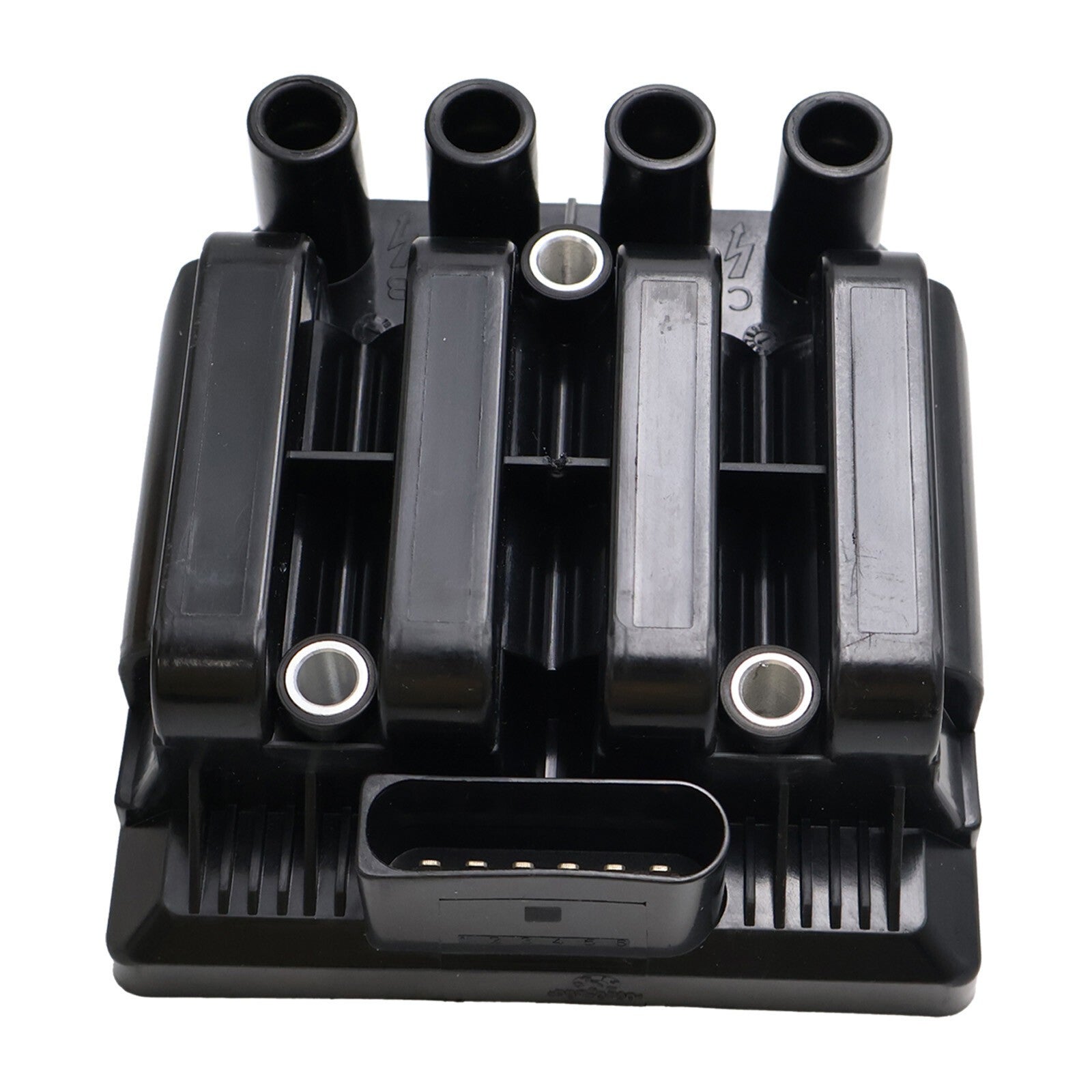 06A905097 Ignition Coil & 4 Spark Plugs for 1998-2011 VW Beetle Golf Jetta 2.0L