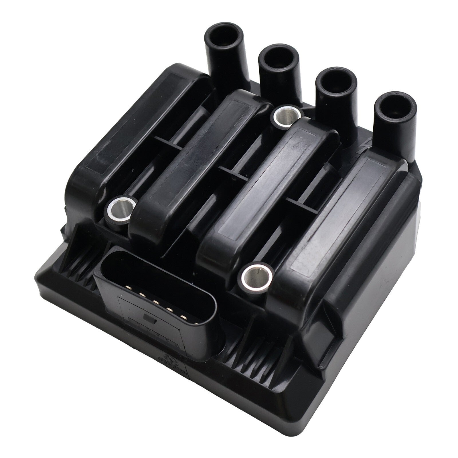 06A905097 Ignition Coil & 4 Spark Plugs for 1998-2011 VW Beetle Golf Jetta 2.0L