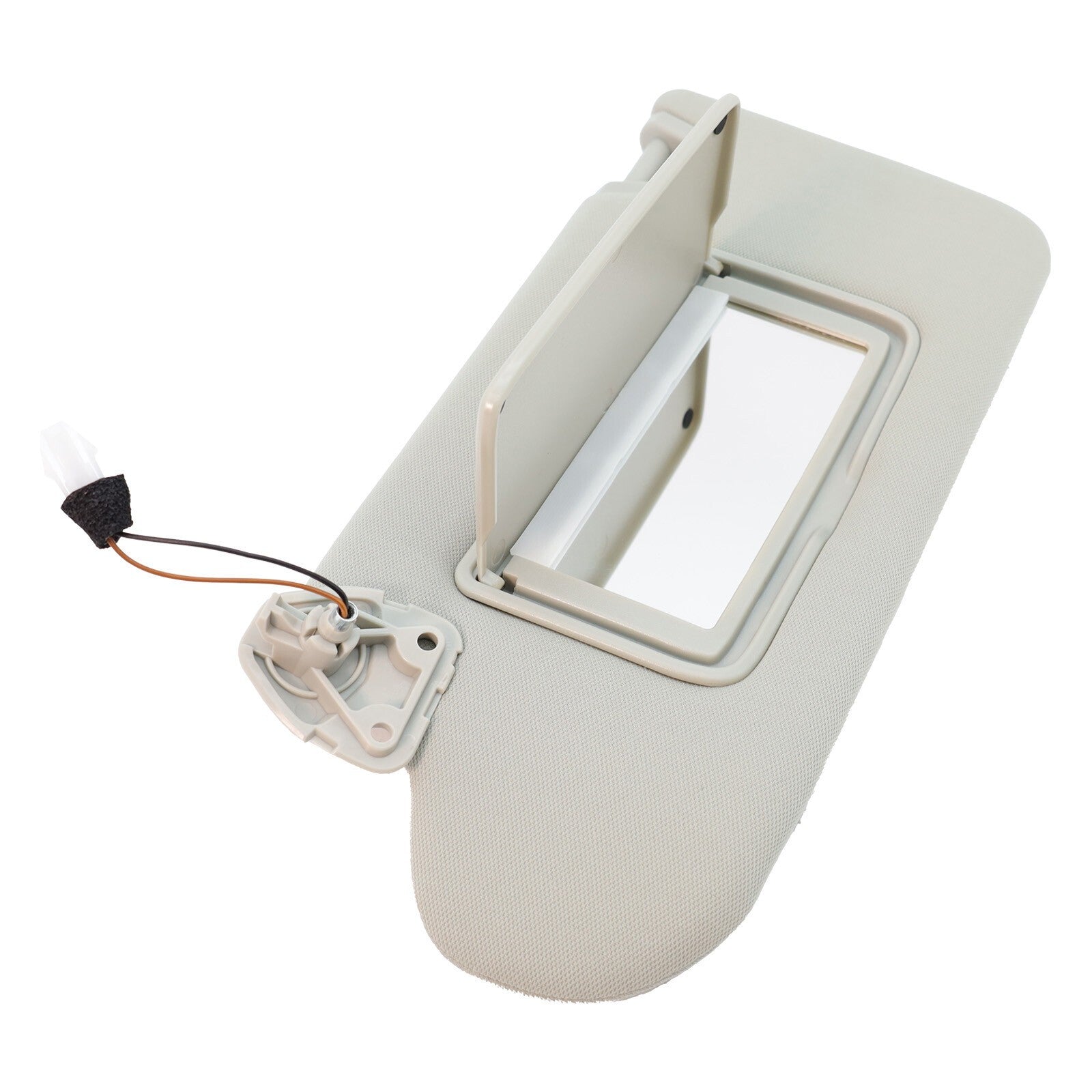 Nissan Altima 2013-2018 Gray Driver Side Sun Visor with Lamp & Clip 964013TA2A