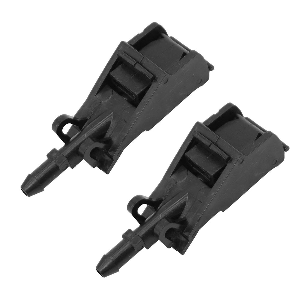 2X Front Windscreen Washer Jets Nozzles for VW Beetle Golf Jetta 6E0955985A