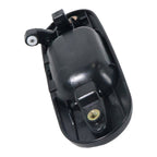 4-Piece Black Door Handle Set for 97-01 Honda CR-V Front & Rear Left Right