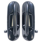 4-Piece Black Door Handle Set for 97-01 Honda CR-V Front & Rear Left Right