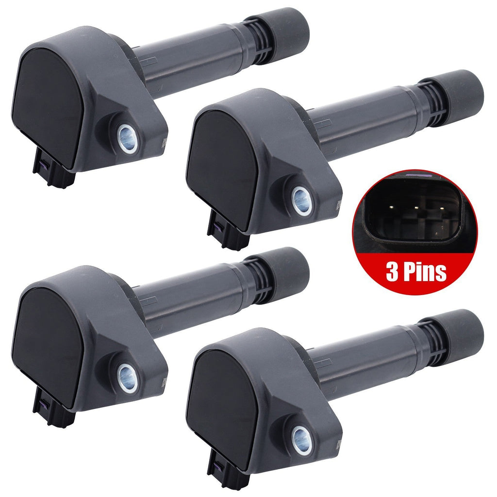 4x Ignition Coils for Honda Civic 1.8L 2006-2011 UF582 30520-RNA-A01