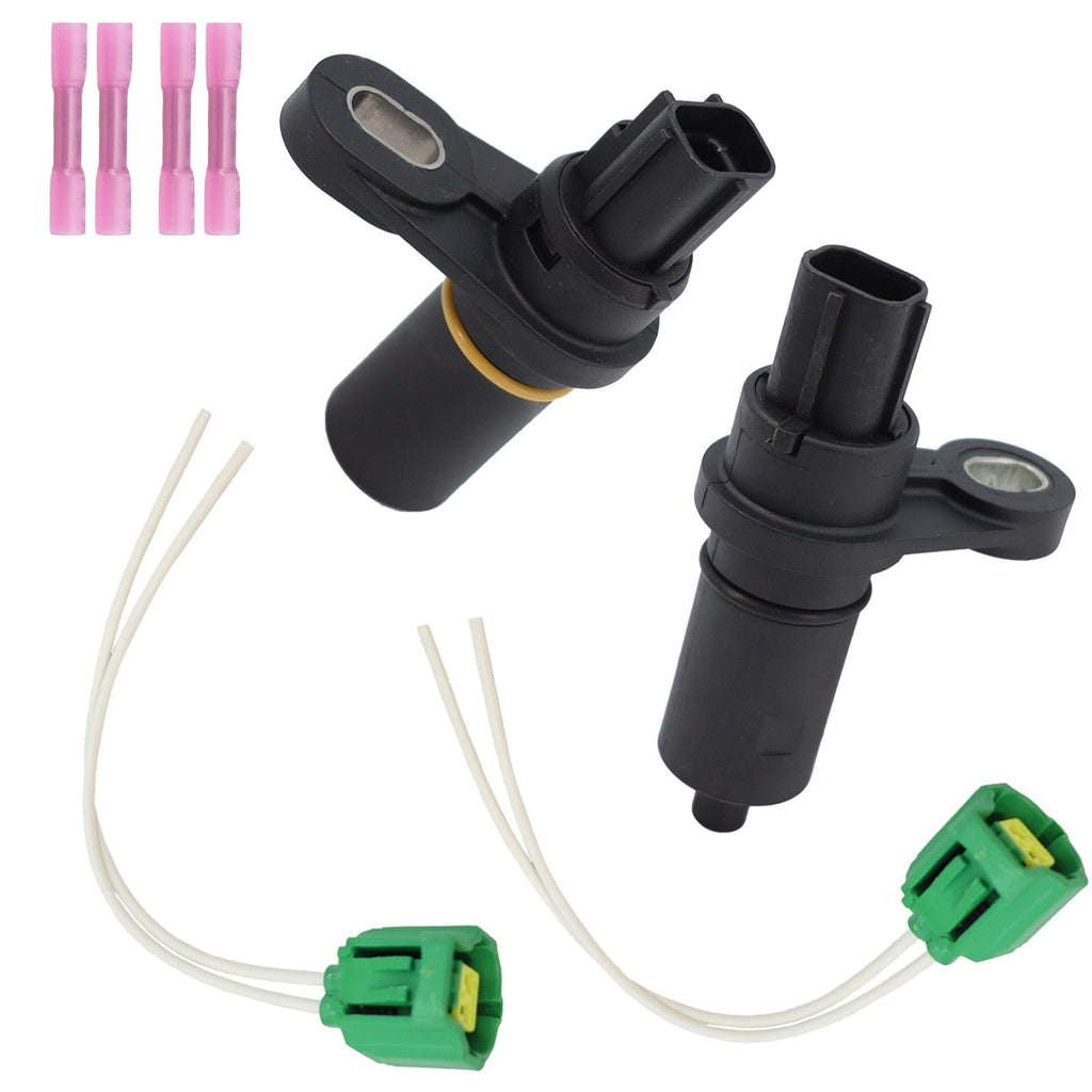 2 Connector Speed Sensor for Dodge Chrysler Jeep Liberty Trans Input & Output