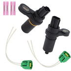 2 Connector Speed Sensor for Dodge Chrysler Jeep Liberty Trans Input & Output