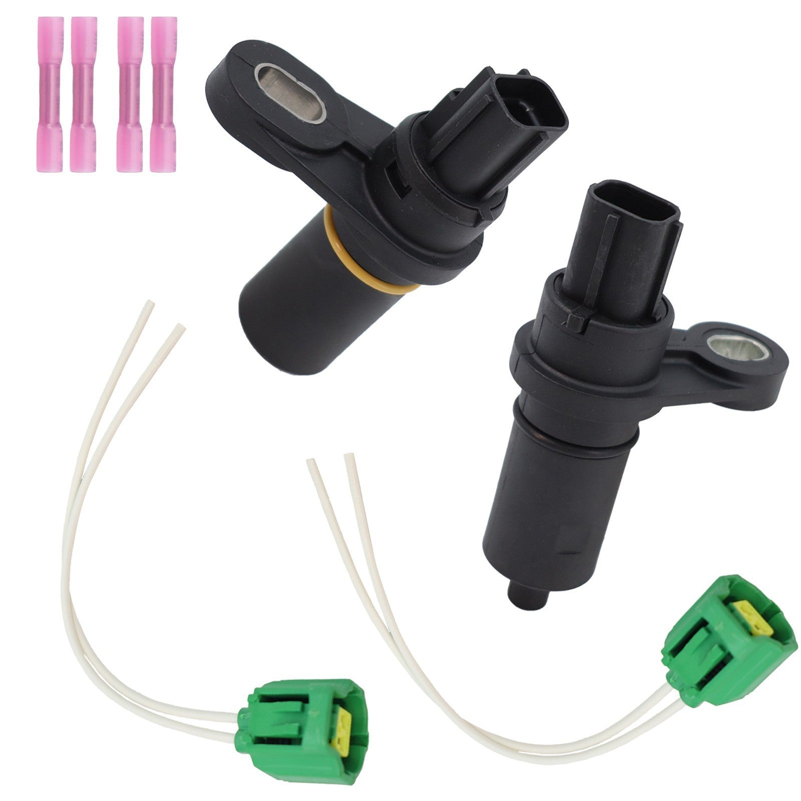 2 Connector Speed Sensor for Dodge Chrysler Jeep Liberty Trans Input & Output