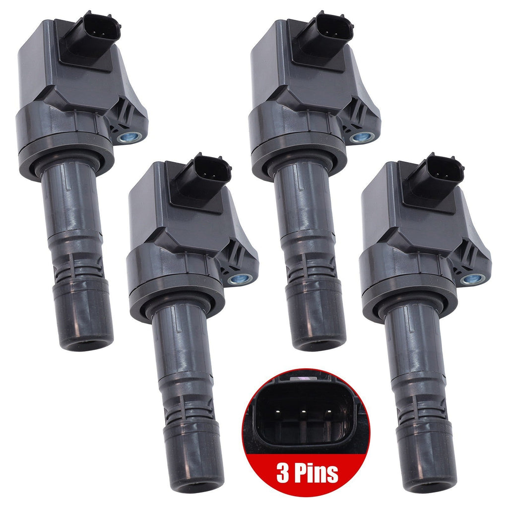 UF672 Ignition Coils 4-Pack for Acura ILX 2.0L & Honda Civic HR-V 1.8L
