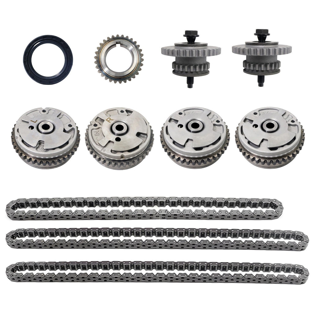 Timing Chain Kit & VVT Gears for 06-17 Buick Enclave Chevy GMC 3.6 3.0